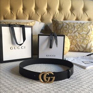 Authentic Gucci Marmont belt